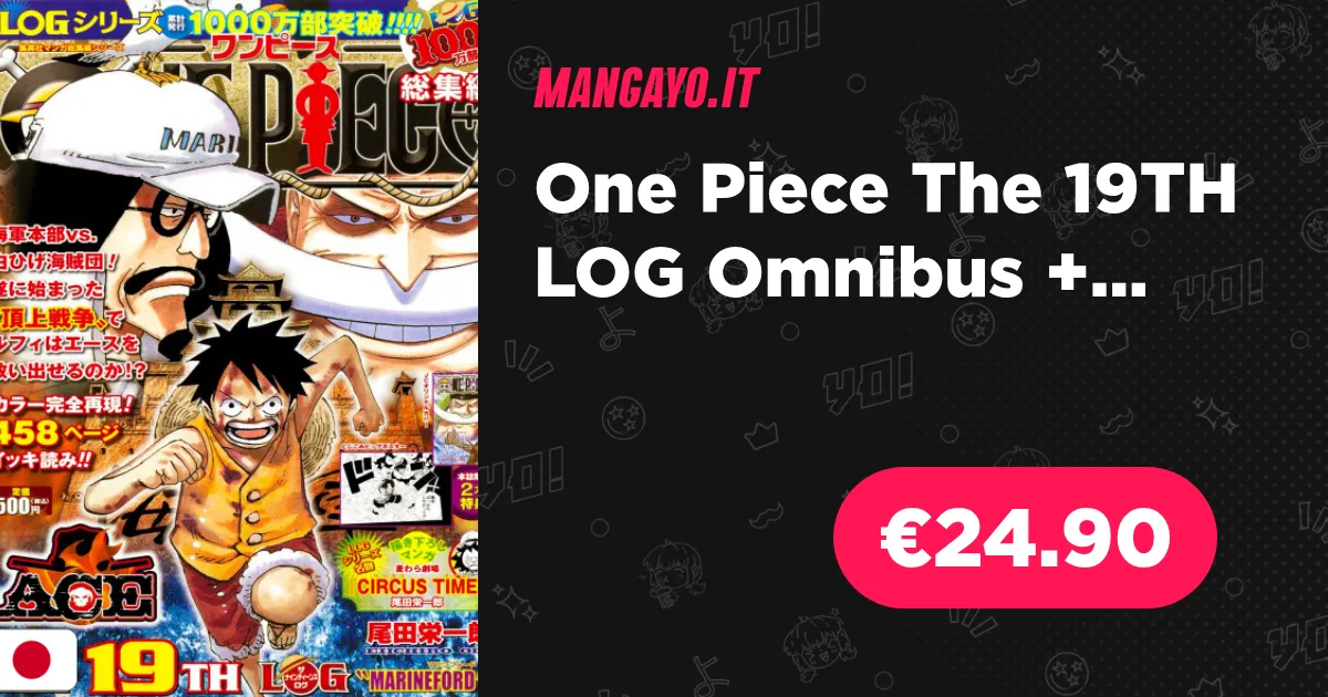 One Piece The 19TH LOG Omnibus + Variant Barbabianca - Edizione Gia...